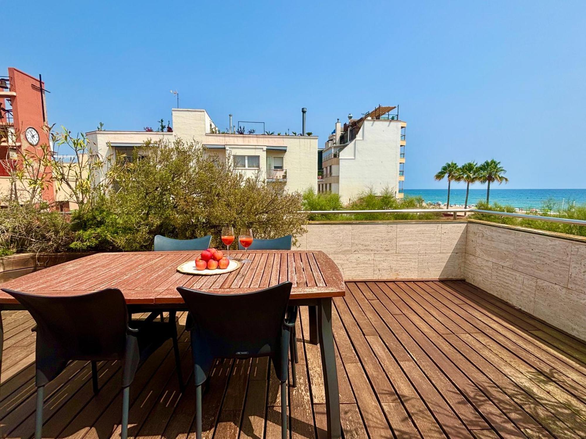 דירות טורדמבארה Increible Casa Frente Al Mar , Planta Baja מראה חיצוני תמונה